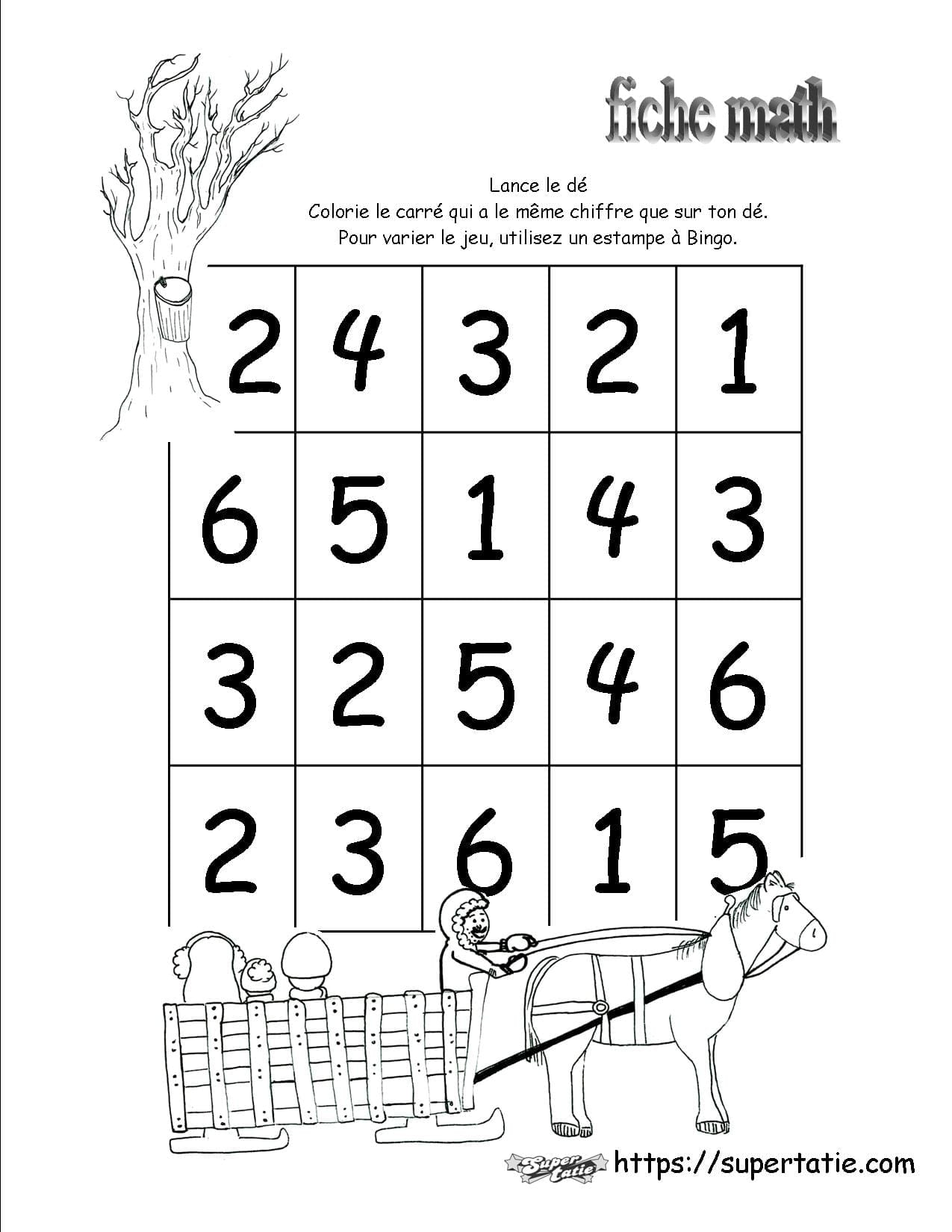 Fiche-math-cabane-a-sucre - Super Tatie