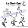 Affiches Le Chat-Zen noir et blanc PDF