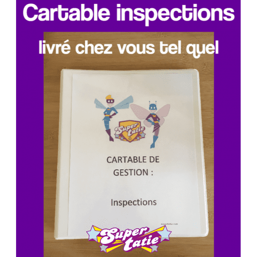 Le Cartable d'inspections "Tel quel"