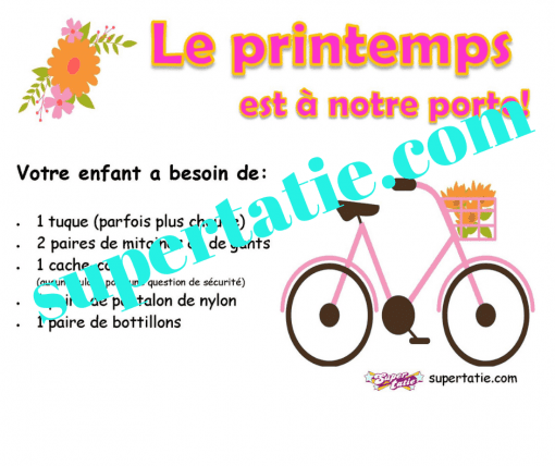 Affiche Printemps