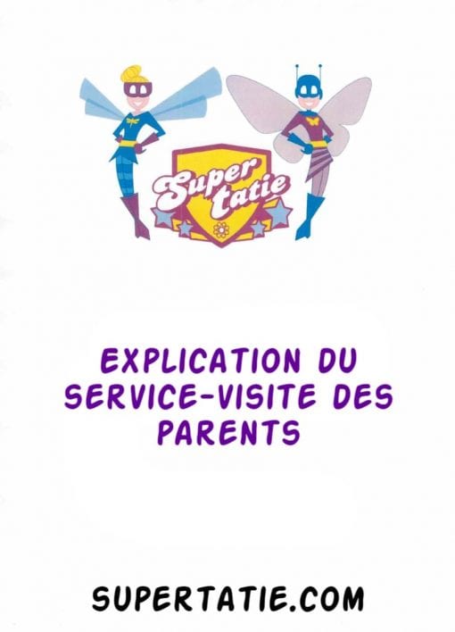 Explication du service-visite des parents