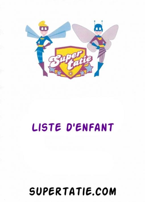 Liste d'enfants