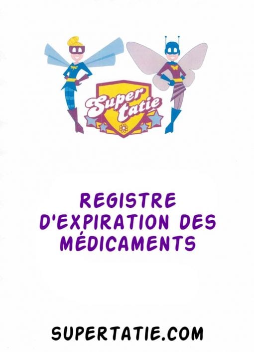 Registre d'expiration des médicaments