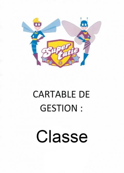 Cartable Classe en entier TEL QUEL